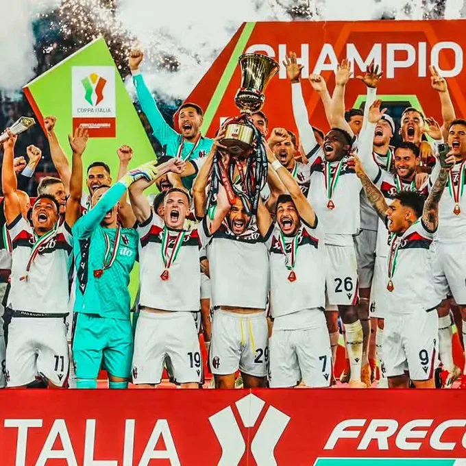 Bologna coppa italia 2024 win zs