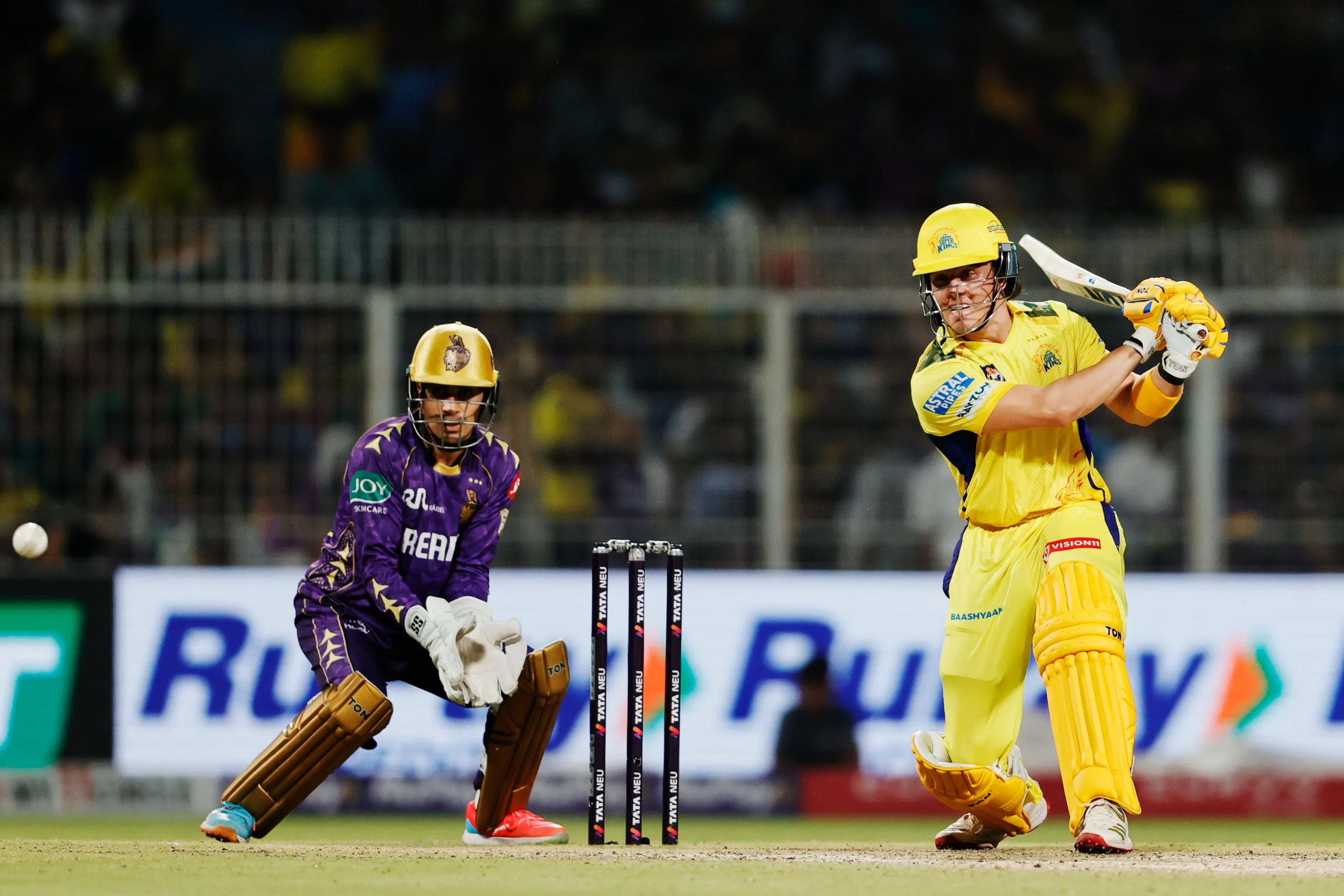 IPL 2025: KKR's Playoff Hopes Dwindle as Noor and Brevis Shine in CSK's Victory