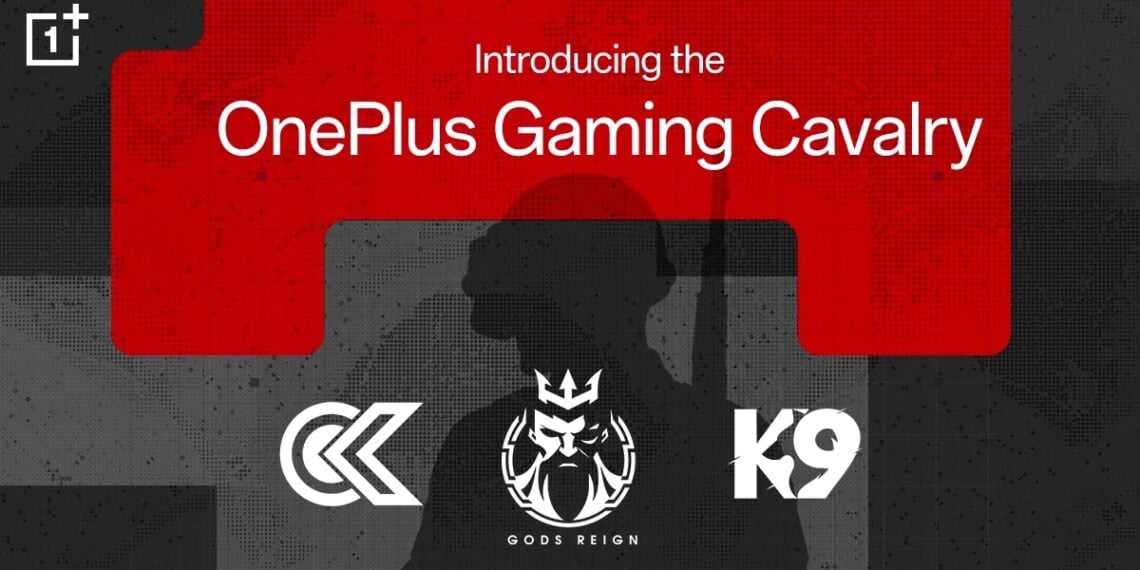 OnePlus Enters Indian Esports: Partnering with Gods Reign, K9 & Cincinnati Kids