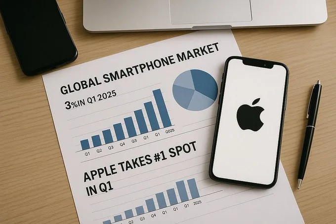 Global smartphone market Q1 2025