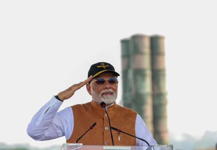 Gq0FKwkWUAA213s PM Modi’s Powerful Visit to Adampur Airbase Silences Pakistan’s False Claims on S-400 Missile System