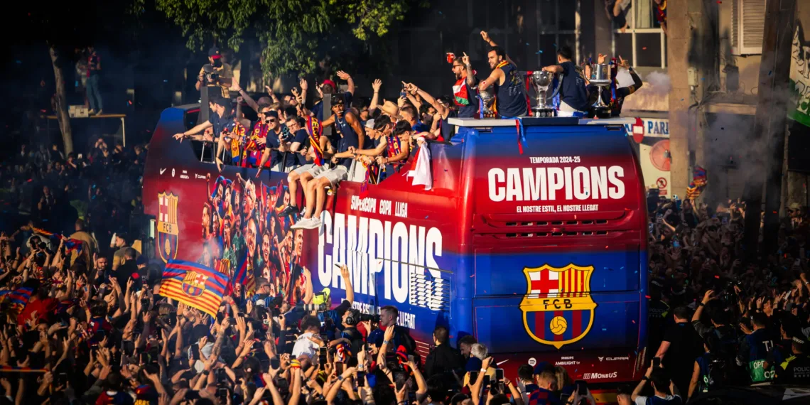 Barcelona’s Triumphant La Liga Victory: Jordi Alba’s Advice, Ancelotti’s Praise & Messi’s Congratulations