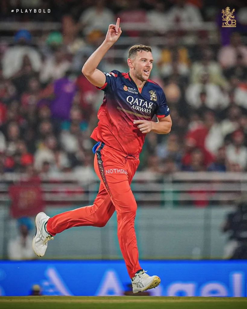 IPL 2025: RCB Crush PBKS to Book Spot in IPL 2025 Final with Record Playoff Win 3 Hazlewood