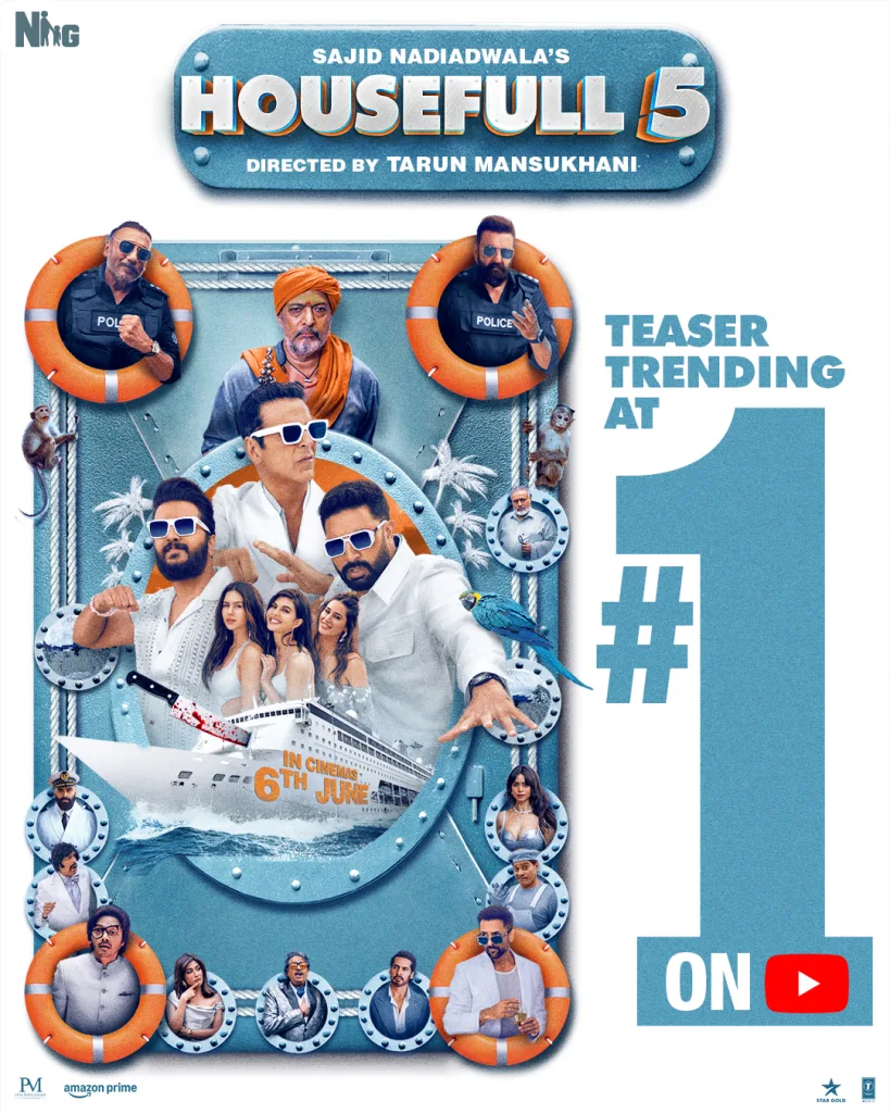 Housefull 5 Teaser Drops: Akshay Kumar Headlines Star-Heavy Comedy with a Killer Spin 2 Housefull 5 Teaser Housefull 5 Teaser Drops: Akshay Kumar Headlines Star-Heavy Comedy with a Killer Spin