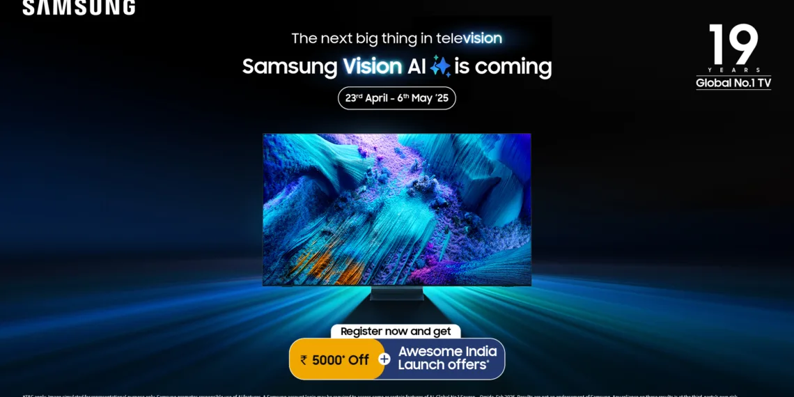 Samsung Unveils 2025 Premium TVs with Vision AI: A New Era of Smart Entertainment Arrives in India