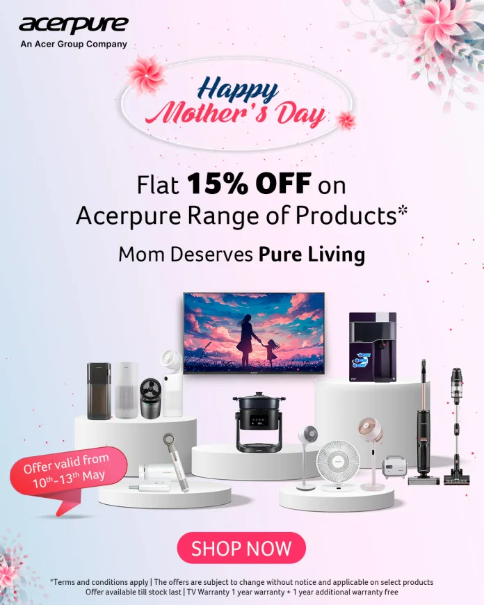 Insta-static-post_1080x1350 Spoil Mom This Mother's Day: 15% Off & Extended Warranties on Acerpure Wellness Gifts!