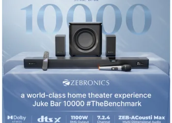 Zebronics Juke Bar 10000: India's First 7.2.4 Surround Sound System Redefines Home Entertainment