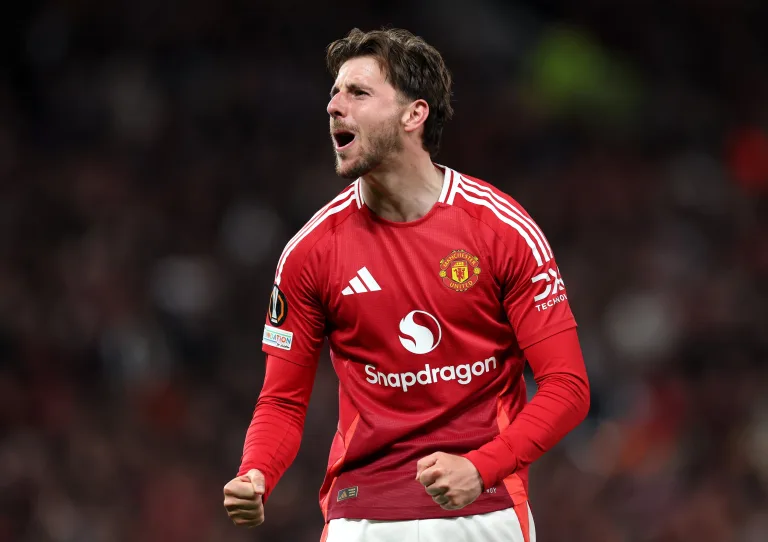 Europa League 2024-25: Mason Mount Magic Propels Manchester United to All-English Europa League Final
