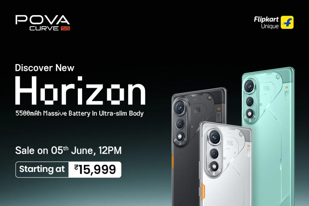 TECNO POVA Curve 5G: India’s Slimmest AI-Powered Smartphone