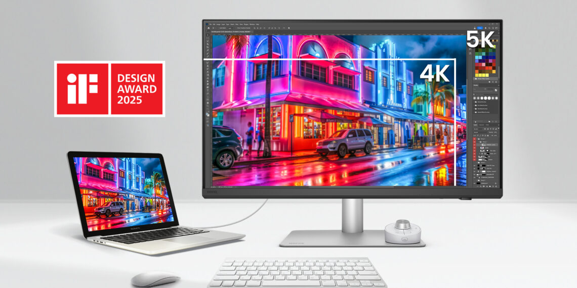 BenQ Launches PD2730S: India's First 5K Professional Monitor at ₹1,02,500