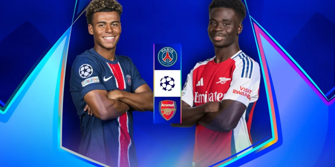 Champions League 2024-25: PSG vs Arsenal Preview, Prediction and Where To Watch The Match LIVE