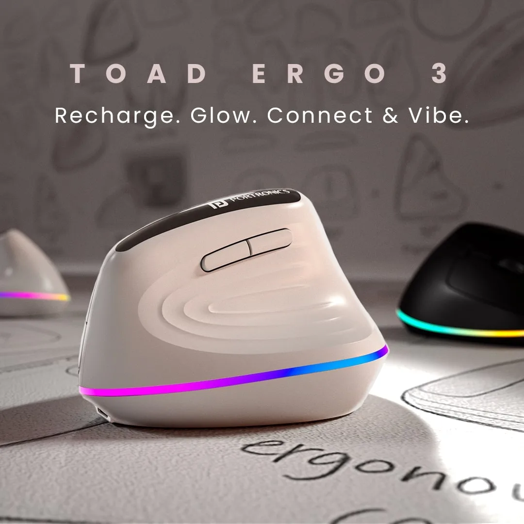 Portronics toad ergo 3 .
