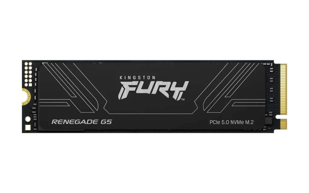 Kingston FURY Renegade G5 PCIe 5.0 NVMe SSD Launched in India