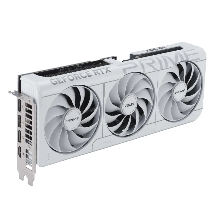 Prime GeForce RTX 5070 White Edition_2 ASUS White RTX 50 Series: The Ultimate Frosty GPU Upgrade for 2025