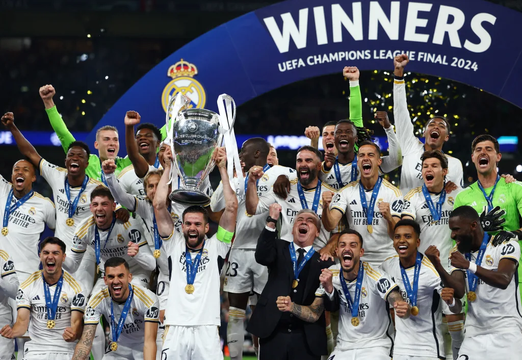 Champions league final borussia dortmund v real madrid