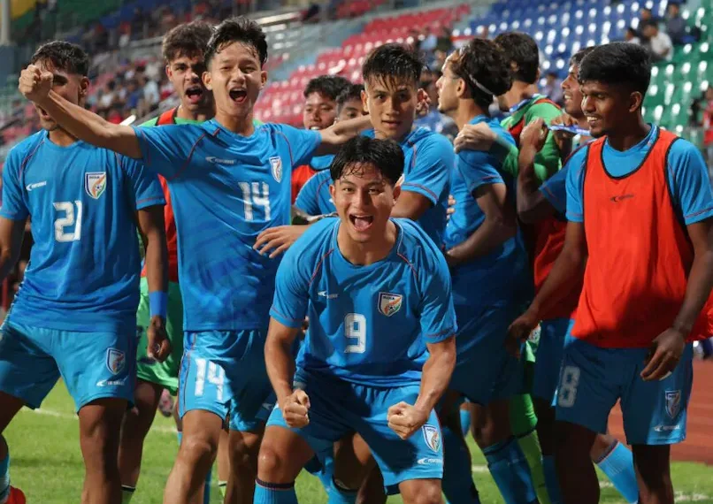 India Storms Into the SAFF U19 Championship Final With 3-0 Win vs Maldives