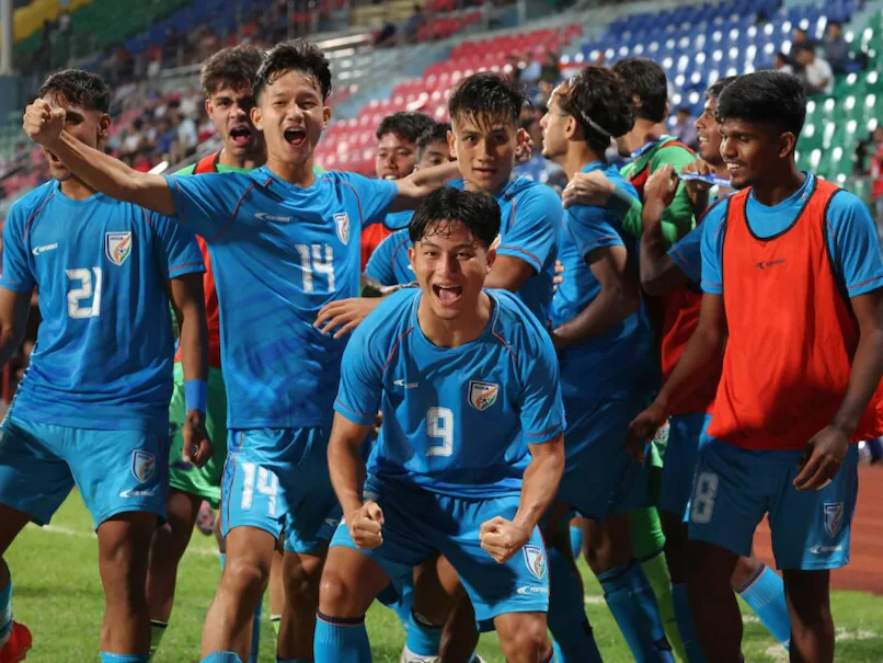 India Storms Into the SAFF U19 Championship Final With 3-0 Win vs Maldives