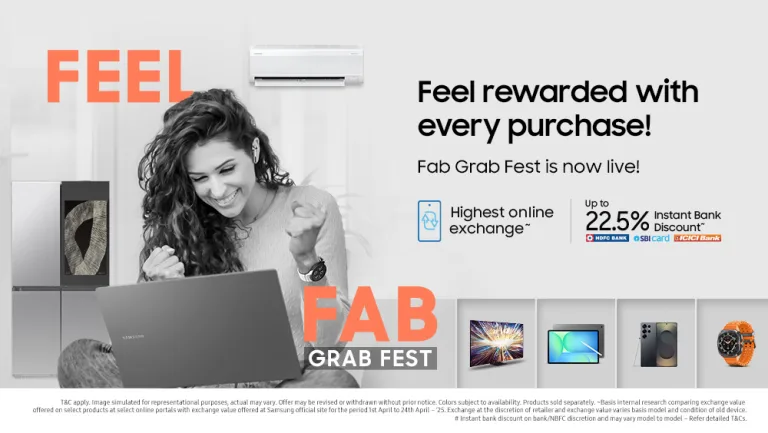 Samsung Fab Grab Fest 2025: The Mega Sale That’ll Make Your Tech Dreams Come True!