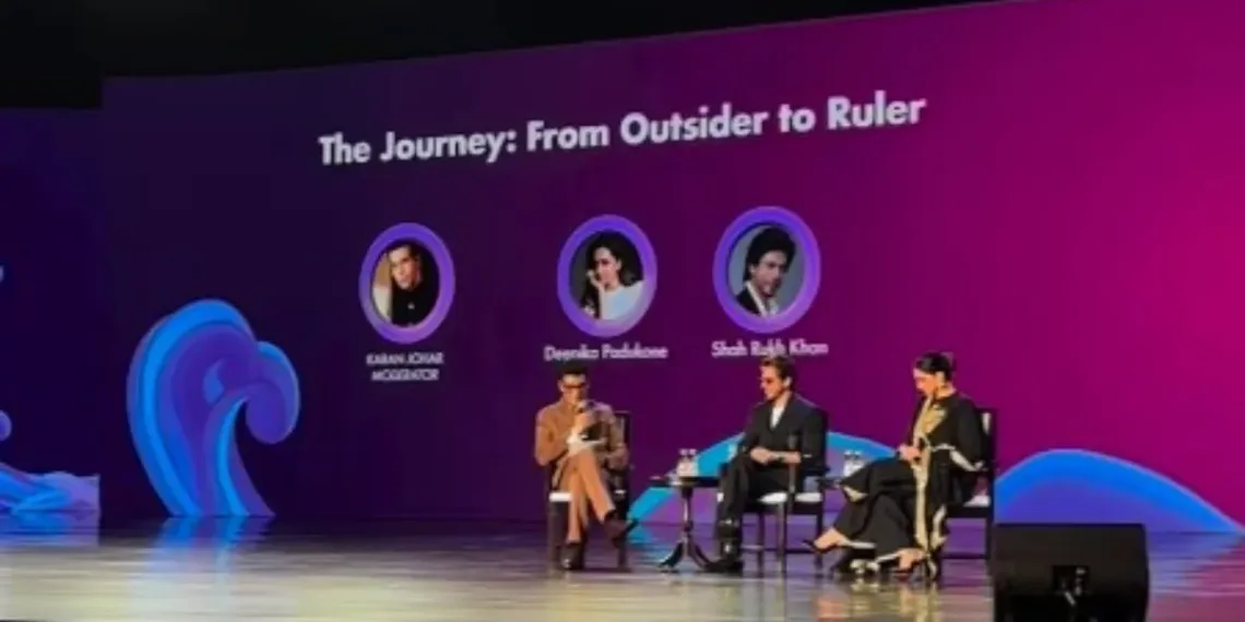 Shahrukh Khan Roasts Karan Johar at WAVES Summit 2025