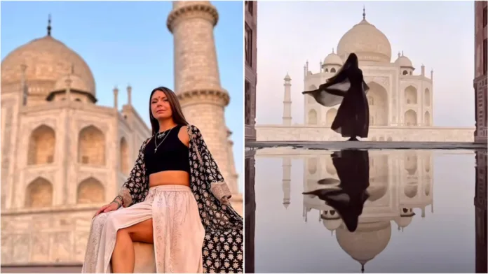 Taj mahal Taj Mahal: British Tourist’s Emotional Solo Visit Goes Viral