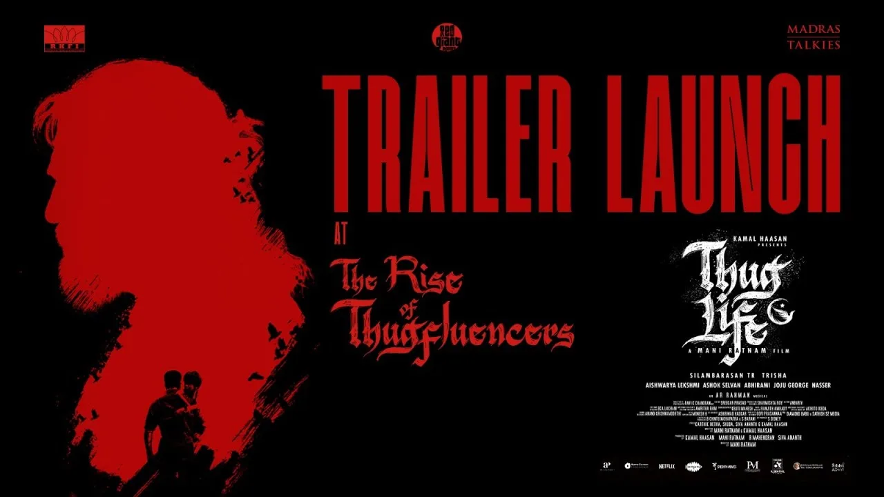 Thug Life Trailer Launch: Kamal Haasan, Trisha & Silambarasan Steal the Show