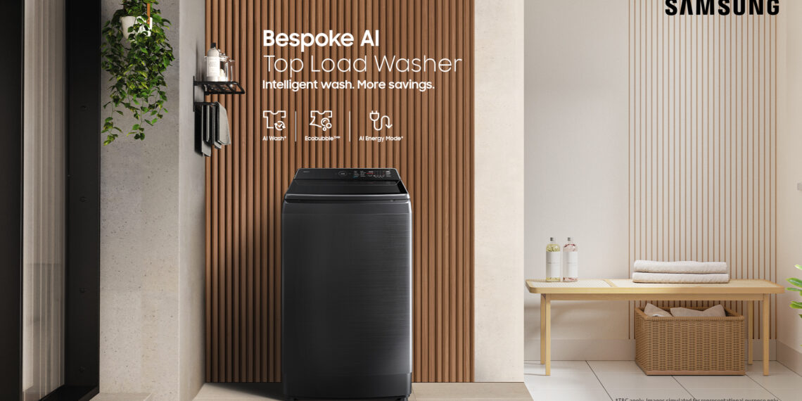 Samsung Unveils Bespoke AI Top Load Washing Machines in India