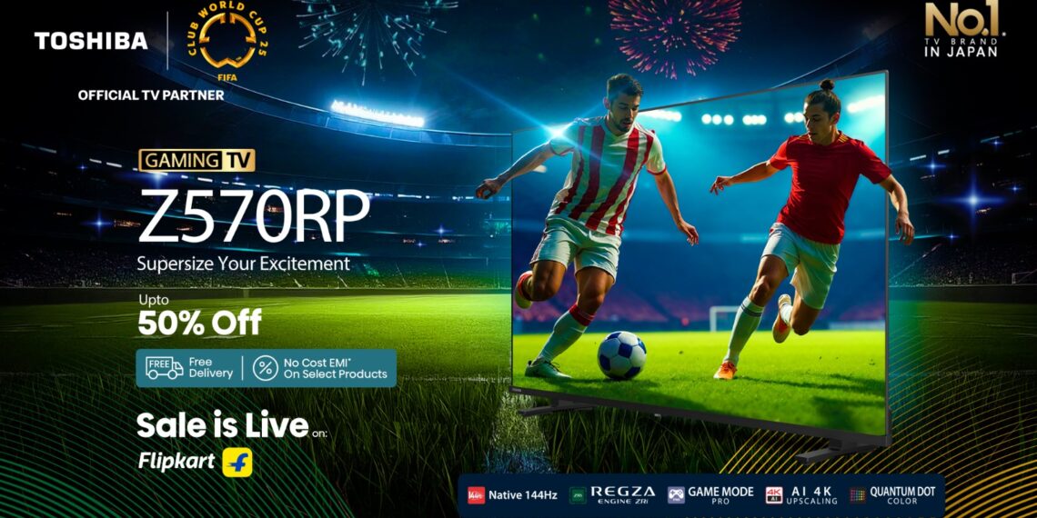 Toshiba Launches Z570RP Gaming TV with AI-Powered REGZA Engine at ₹42,999