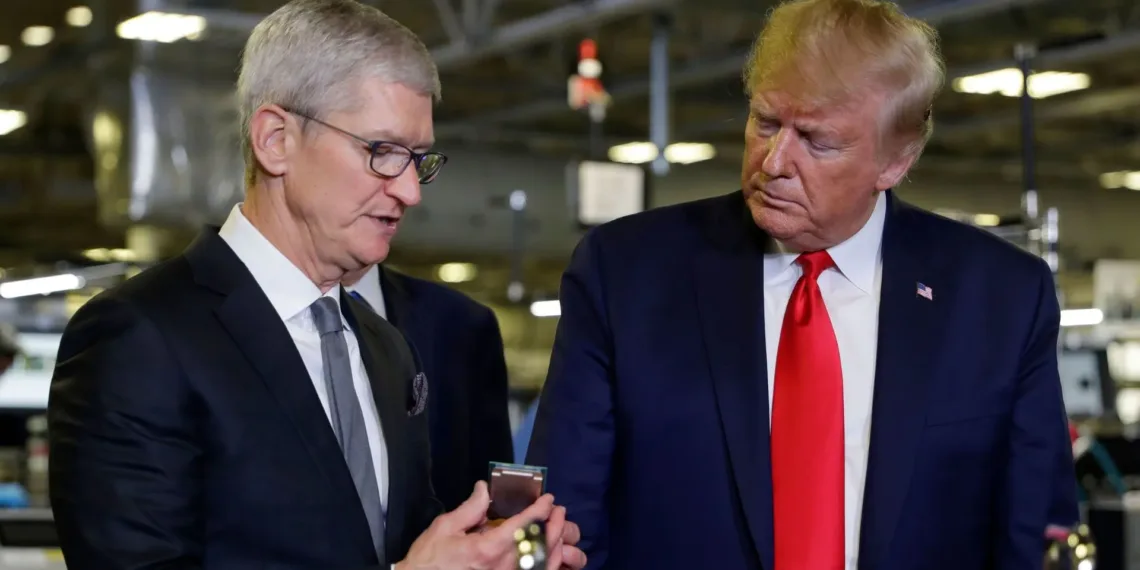 Trump Urges Apple to Halt iPhone Production Shift to India