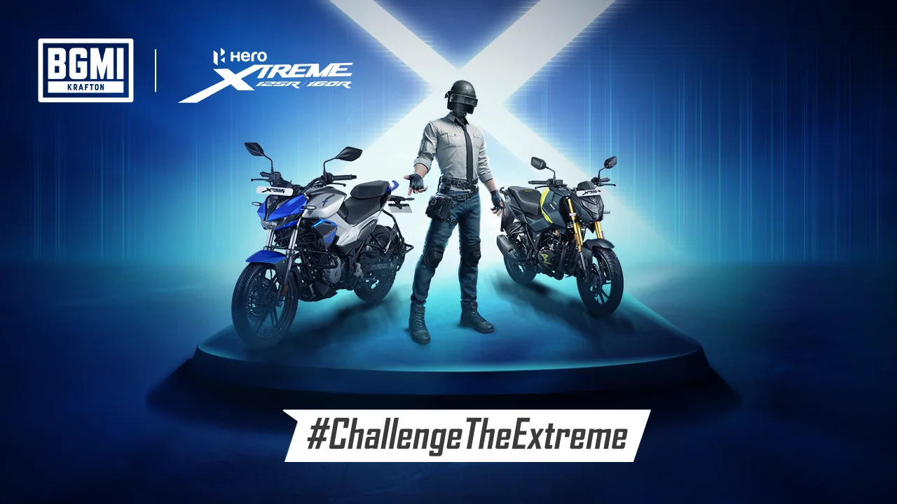 Hero Motocorp And Krafton India Announce First-of-Its-Kind ‘Phygital’ Collaboration For BGMI