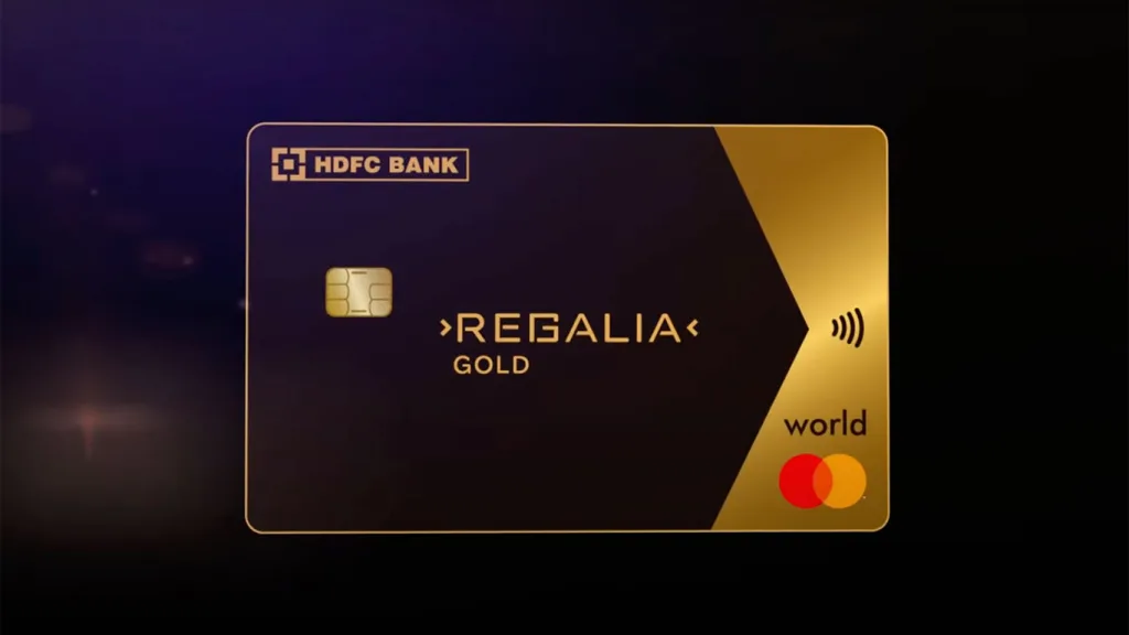 Hdfc regalia gold credit card