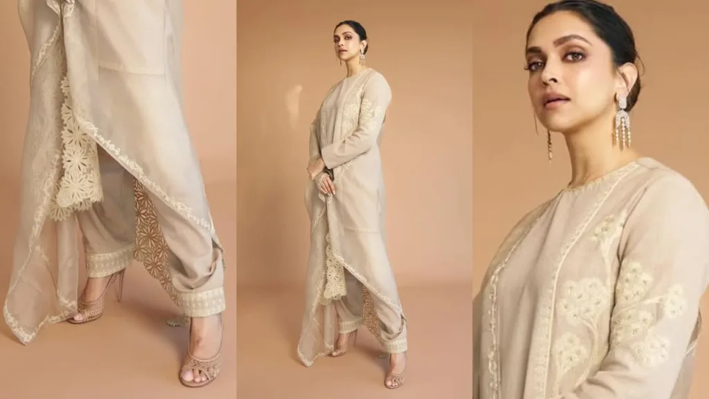 image 128 Deepika Padukone Ethereal Elegance: Masaba Gupta's Beige Masterpiece
