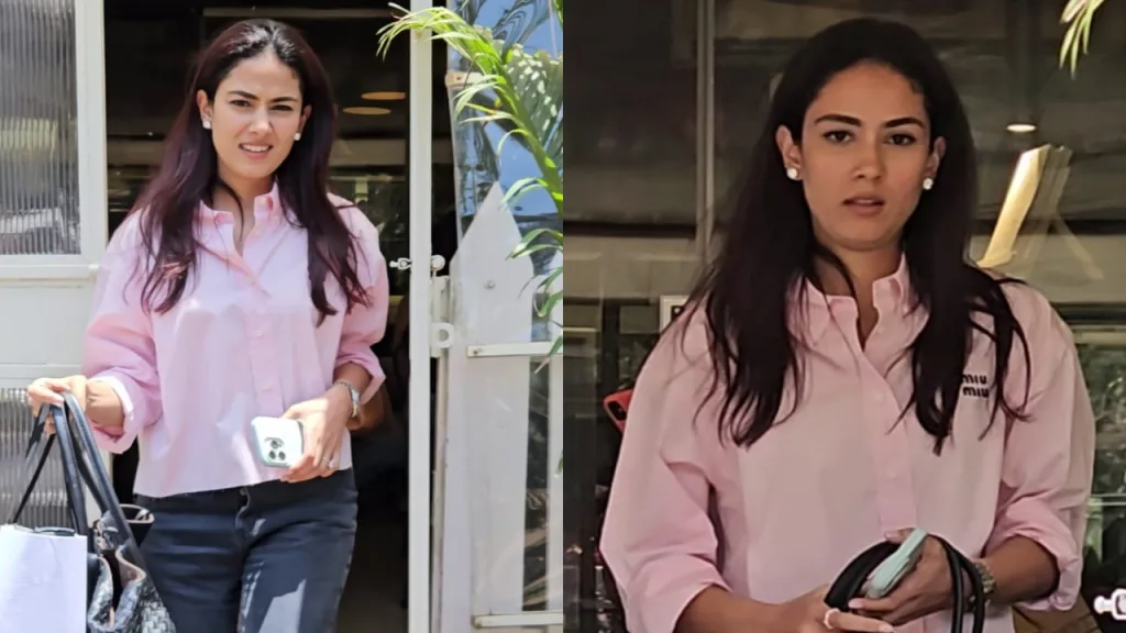 Mira Kapoor Luxe Summer Style: A Rs 1,15,000 Pink Shirt That Redefines Casual Chic 2 image 145 Mira Kapoor Luxe Summer Style: A Rs 1,15,000 Pink Shirt That Redefines Casual Chic