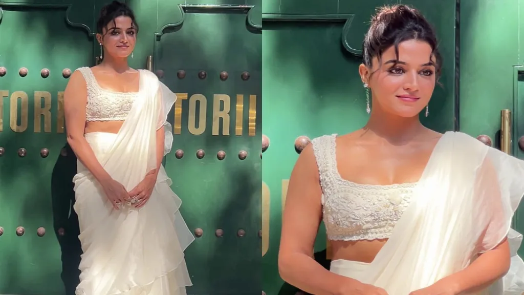 image 162 Wamiqa Gabbi Ethereal White Saree: When Goddess Meets Glamour