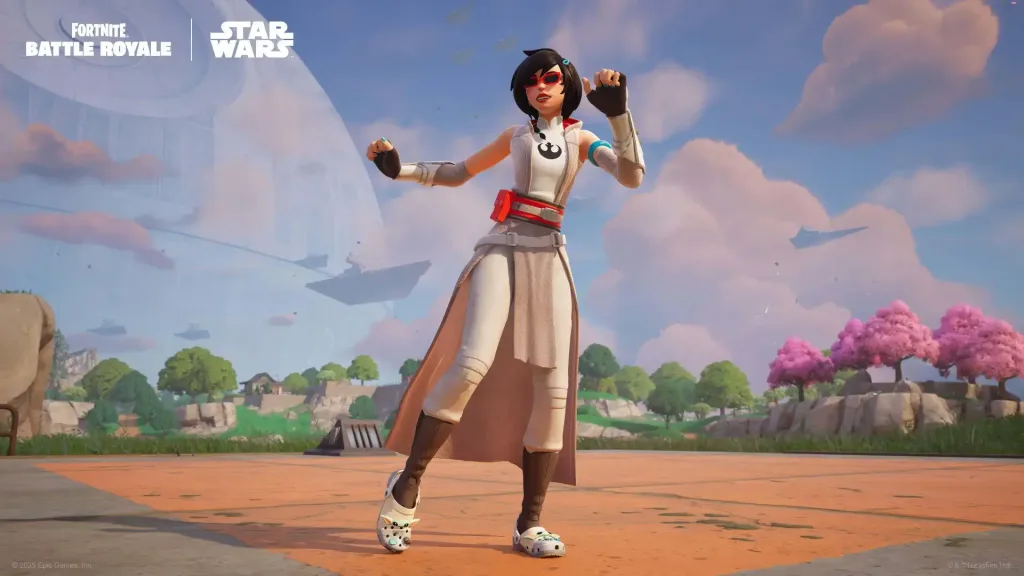 Fortnite Galactic Battle May 22, 2025 Update: Mandalorian Jetpack, New NPCs, and Outfits 3 Image