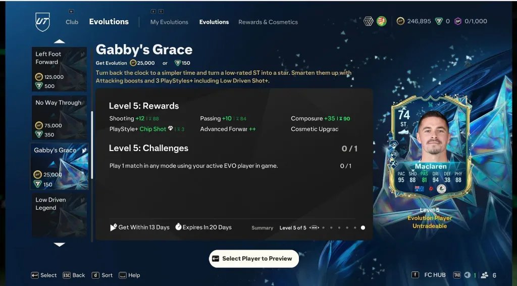 EA FC25 Gabby's Grace Evolution Guide: Transform Bronze & Silver Strikers Into Elite Attackers 1 image 457 EA FC25 Gabby's Grace Evolution Guide: Transform Bronze & Silver Strikers Into Elite Attackers