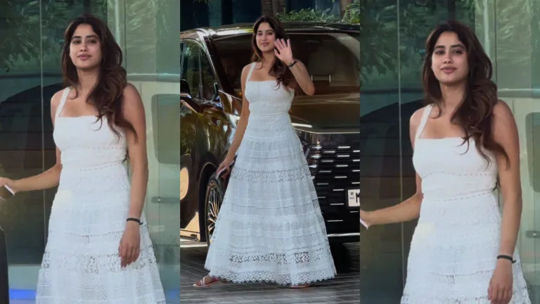 Janhvi Kapoor Repeats Her Rs 64,958 White Birthday Maxi Dress