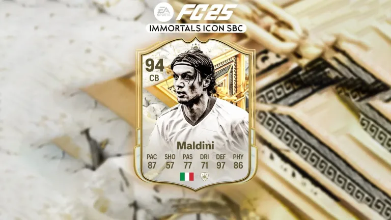 EA FC25 Immortality League: Unlock 92-Rated Paolo Maldini in Ultimate Team