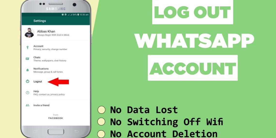 How to Logout of WhatsApp Without Deleting Account (2025)