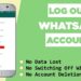 How to Logout of WhatsApp Without Deleting Account (2025)