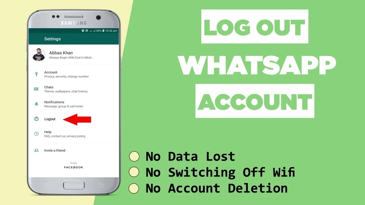 How to Logout of WhatsApp Without Deleting Account (2025)