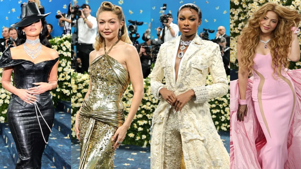 Met Gala 2025: Kim Kardashian, Shakira to Coco Jones Shine in Manish Malhotra’s Dazzling Creations