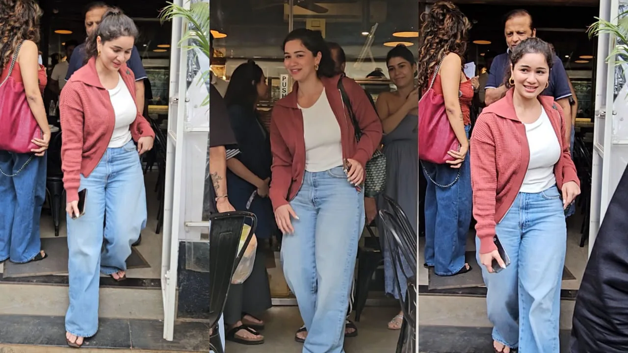 Sara Tendulkar Coffee Time Look: How She Styled a Rs 1,45,011 Bag with Knit Jacket