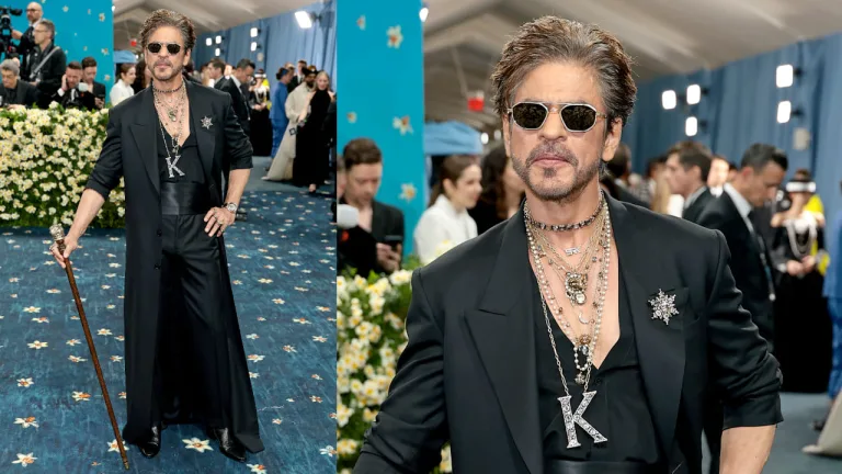 Shah Rukh Khan Met Gala 2025 Debut: The Modern Maharaja Look With Tiger Sceptre