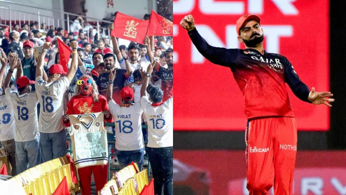 A Special Day for a Special Player – Fans Honour Kohli in Stunning White Tribute Z