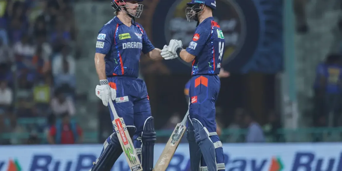 Mitchell Marsh Goes Big in Ahmedabad, Smashes His First IPL Century