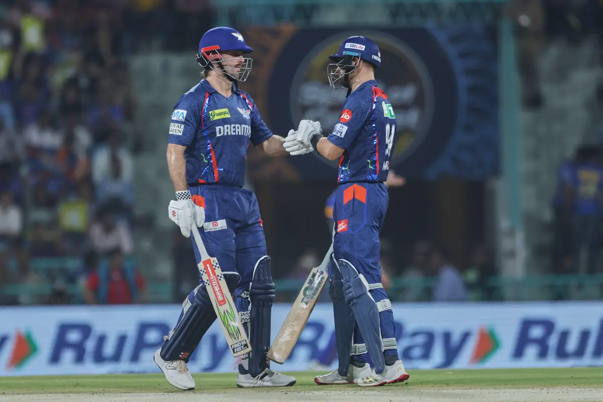Mitchell Marsh Goes Big in Ahmedabad, Smashes His First IPL Century