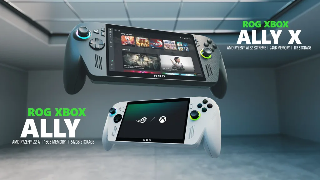 ROG Xbox Ally Gaming Handheld Set for Late October Launch - Pricing Still Uncertain 1 Microsoft Unveils Xbox Handheld Gaming Revolution: ROG Xbox Ally Devices Coming Holiday 2025