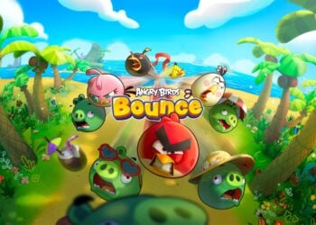 Angry birds bounce
