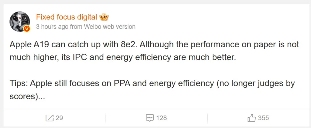 Apple A19 Pro: Efficiency Over Speed Against Snapdragon Elite 2 Apple a19 pro 1