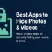 Best Apps to Hide Photos & Videos
